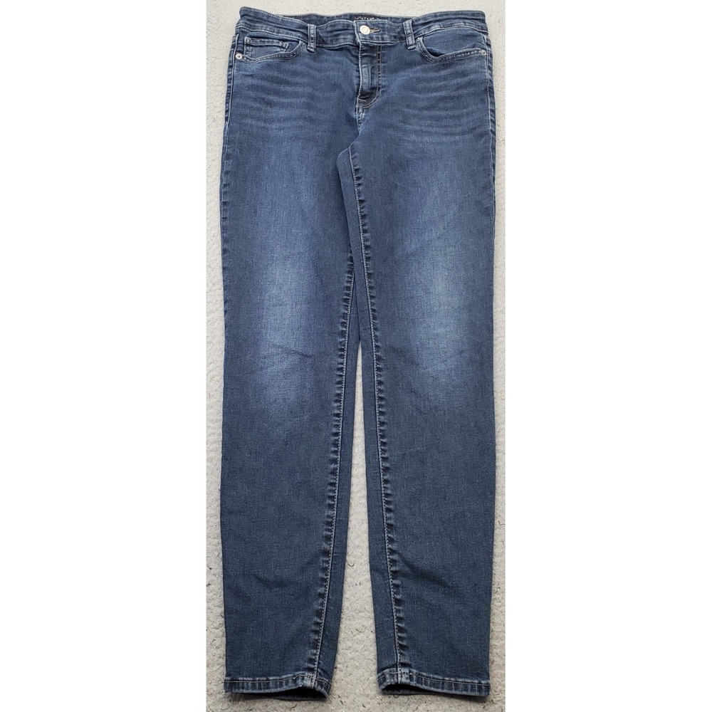 Lucky Brand Skinny Jeans Womens 8/29 Blue Denim Mid Rise 5-Pockets Streetwear
